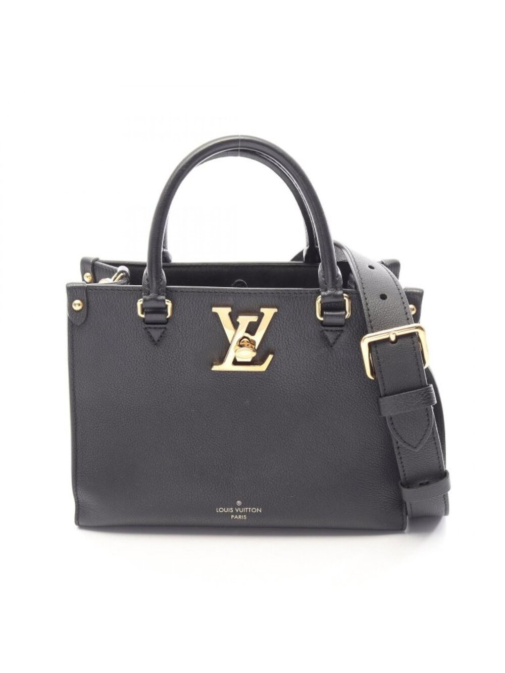 Louis Vuitton Shoulder Bag Rock & Go 2-Way Noir Leather